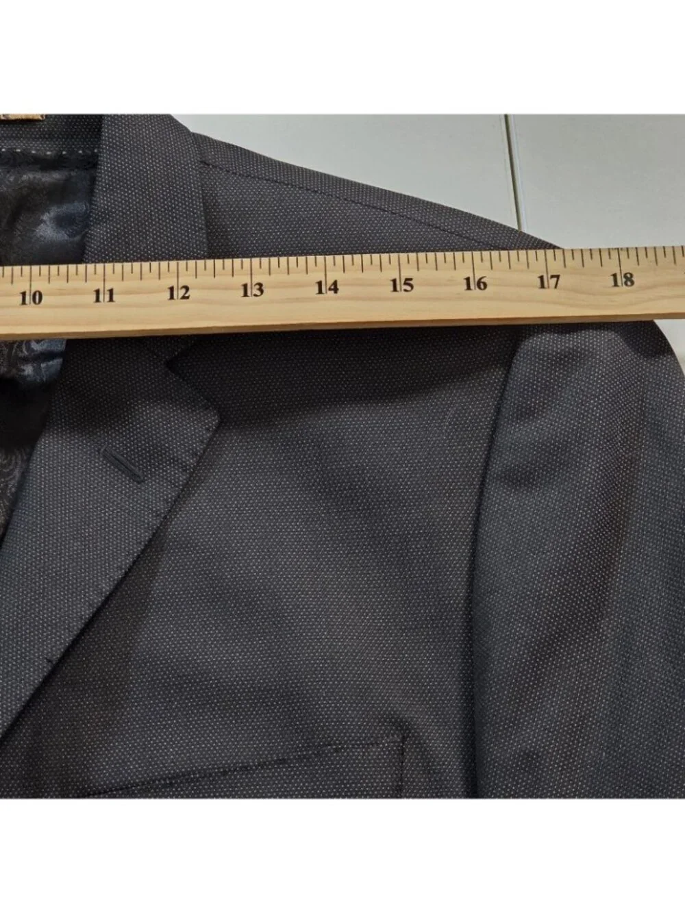 SAND Copenhagen XO Blazer 50 EU / 40 R Black Wool Cotton Lanificio Fabio Italy